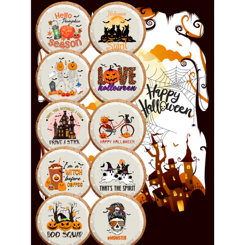 Mix 10 bucati Turta dulce Halloween 2